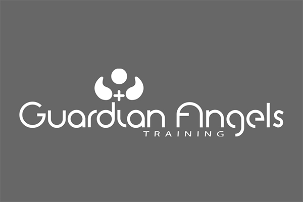 Guardian Angels Training grey logo